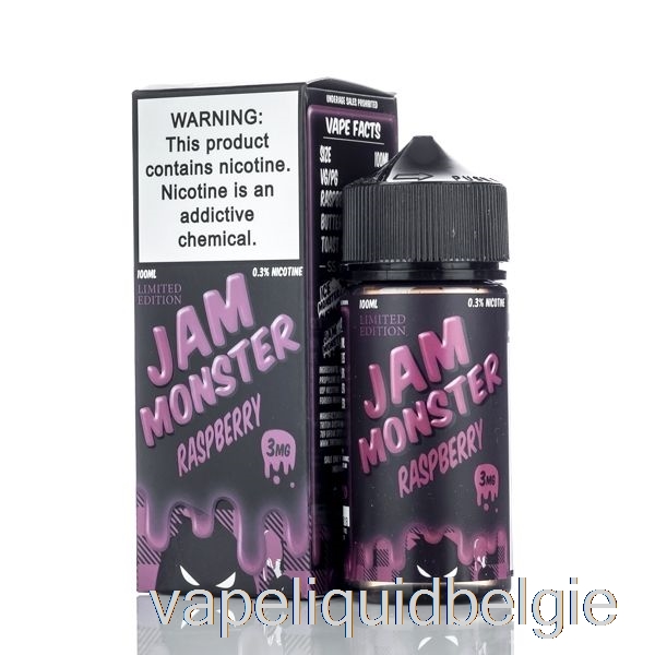 Vape Smaken Framboos - Jammonster - 100ml 6mg